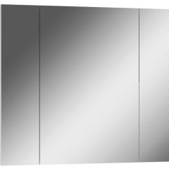 Шкаф-зеркало Норма 80 3 двери АЙСБЕРГ (DA1626HZ) в Игре - igra.mebel24.online | фото