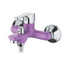 Смеситель для ванны Accoona A6367S фиолетовый в Игре - igra.mebel24.online | фото 1