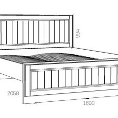 НМ 040.34 Х (1600) Кровать "Оливия" в Игре - igra.mebel24.online | фото 2