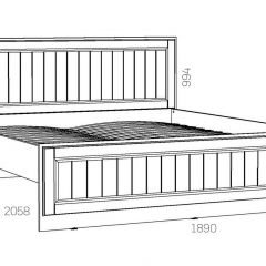 НМ 040.34-03 Х (1800) Кровать "Оливия" в Игре - igra.mebel24.online | фото 2