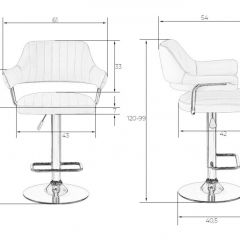 Стул барный DOBRIN CHARLY LM-5019 (черный) в Игре - igra.mebel24.online | фото 2