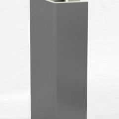 Угловое соединение для цоколя 135 гр. h100 мм (Алюминий, Белый, Черный, Сонома) в Игре - igra.mebel24.online | фото