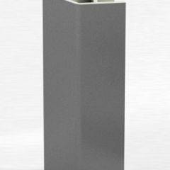 Угловое соединение для цоколя 135 гр. h150 мм (Алюминий, Белый, Черный, Сономаый) в Игре - igra.mebel24.online | фото