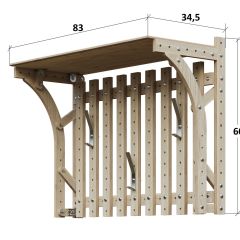 Вешалка Конструктор Арт.В830-1 в Игре - igra.mebel24.online | фото 2