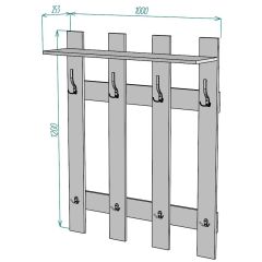 Вешалка V3 в Игре - igra.mebel24.online | фото 2