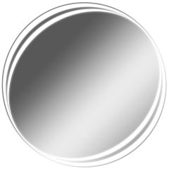 Зеркало Берг 700х700 с подсветкой Домино (GL7055Z) в Игре - igra.mebel24.online | фото