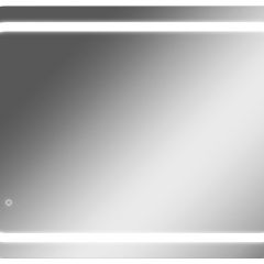 Зеркало Elis 100 white с подсветкой Sansa (SEe1045Z) в Игре - igra.mebel24.online | фото