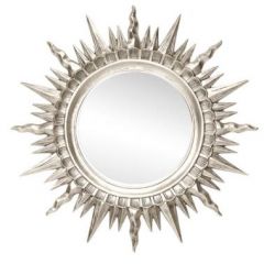 Зеркало круглое серебро (1810(1) в Игре - igra.mebel24.online | фото
