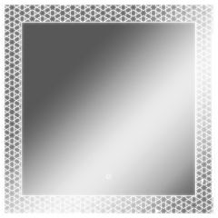 Зеркало Манила 700х700 с подсветкой Домино (GL7052Z) в Игре - igra.mebel24.online | фото