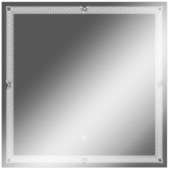 Зеркало Паликир 700х700 с подсветкой Домино (GL7051Z) в Игре - igra.mebel24.online | фото