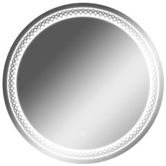 Зеркало Прая 700х700 с подсветкой Домино (GL7048Z) в Игре - igra.mebel24.online | фото