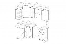 АЛЬБА Кухонный гарнитур Оптима 5 (1200*2000 мм) в Игре - igra.mebel24.online | фото 2