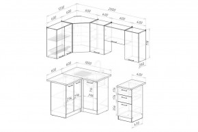 АСАЯ Кухонный гарнитур Оптима 5 (1200*2000 мм) в Игре - igra.mebel24.online | фото 2