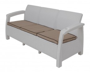 Диван Yalta Premium Sofa 3 Set (Ялта) белый (+подушки под спину) в Игре - igra.mebel24.online | фото