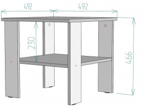 Журнальный столик TC33 в Игре - igra.mebel24.online | фото 2