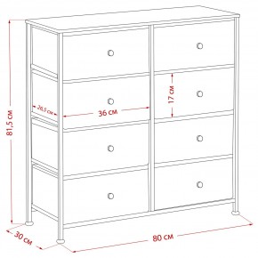 Комод Leset Линкс 8 ящиков в Игре - igra.mebel24.online | фото 12