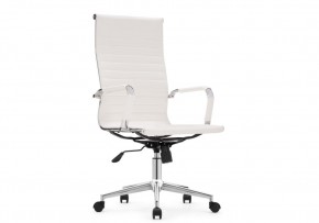 Компьютерное кресло Reus pu white / chrome в Игре - igra.mebel24.online | фото