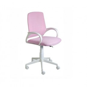 Кресло Ирис White сетка/ткань розовая в Игре - igra.mebel24.online | фото 1