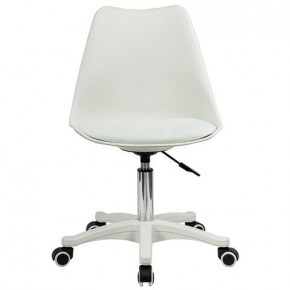 Кресло стул BRABIX "Eames MG-310 PL", пластик белый, экокожа белая, 532926 в Игре - igra.mebel24.online | фото 1