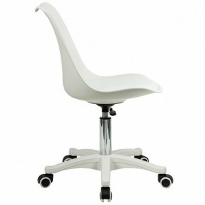 Кресло стул BRABIX "Eames MG-310 PL", пластик белый, экокожа белая, 532926 в Игре - igra.mebel24.online | фото 3