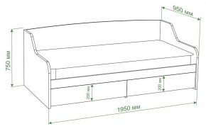 Кровать Бартоло КРД в Игре - igra.mebel24.online | фото 2