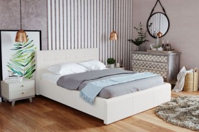 Кровать Лаура с латами Nice White 1600x2000 в Игре - igra.mebel24.online | фото 1