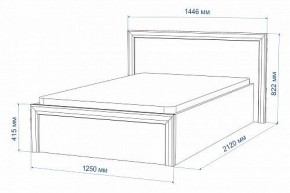 Кровать полутораспальная Нобиле Кр-120 в Игре - igra.mebel24.online | фото 3