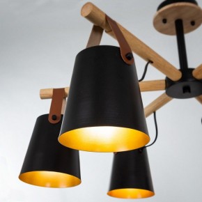 Люстра на штанге Arte Lamp Thomas A7032PL-6BK в Игре - igra.mebel24.online | фото 3