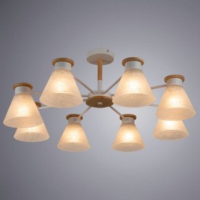 Люстра на штанге Arte Lamp Tyler A1031PL-8WH в Игре - igra.mebel24.online | фото 2