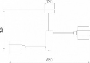 Люстра на штанге Eurosvet Arcada 70127/6 хром в Игре - igra.mebel24.online | фото 3