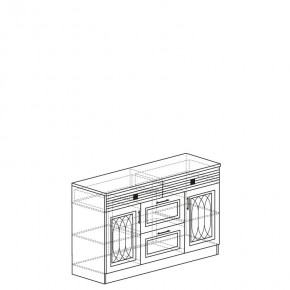 ОРЛЕАН Гостиная (модульная) серый в Игре - igra.mebel24.online | фото 9