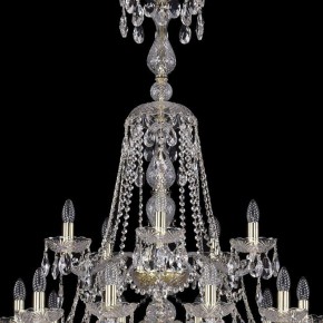 Подвесная люстра Bohemia Ivele Crystal 1413 1413/20+10+5/400/XL-158/3d/G в Игре - igra.mebel24.online | фото 4