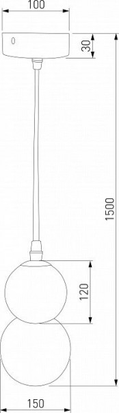 Подвесная люстра Eurosvet Polar 50251/1 LED белый в Игре - igra.mebel24.online | фото 3