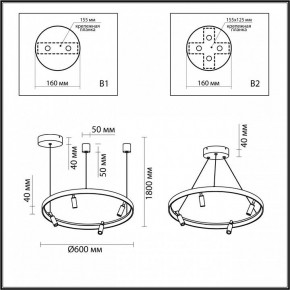 Подвесная люстра Odeon Light Fonda 4317/58L в Игре - igra.mebel24.online | фото 6