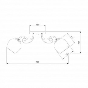 Потолочная люстра Eurosvet Wendy 30138/5 золото в Игре - igra.mebel24.online | фото 3