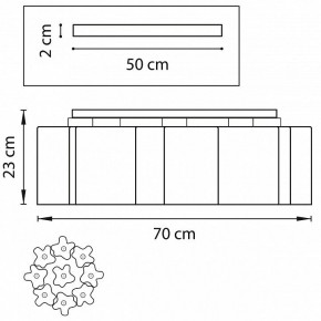 Потолочная люстра Lightstar Nubi 802093 в Игре - igra.mebel24.online | фото 2