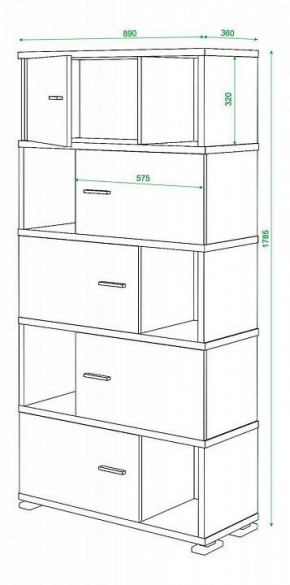 Шкаф комбинированный Домино СБ-30/5 в Игре - igra.mebel24.online | фото 3