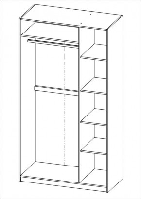 Шкаф ПЕГАС трехдверный с рамочным фасадом, цвет белый в Игре - igra.mebel24.online | фото 3