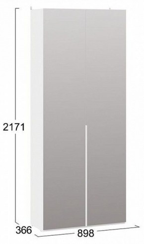 Шкаф платяной Порто СМ-393.07.224 в Игре - igra.mebel24.online | фото 3