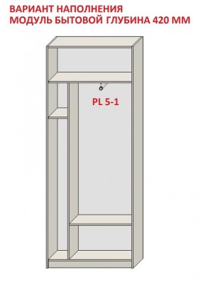 Шкаф распашной серия «ЗЕВС» (PL3/С1/PL2) в Игре - igra.mebel24.online | фото 4