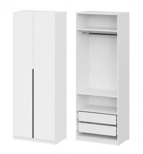 Шкаф ШК-5 + 2 полки + ящики (800) Белый текстурный в Игре - igra.mebel24.online | фото