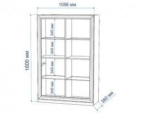 Шкаф-витрина Нобиле ШВтН ФСД-ФСД в Игре - igra.mebel24.online | фото 2