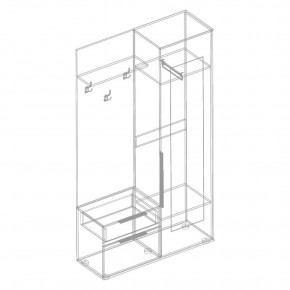 СТИЛ Прихожая (правое исполнение) в Игре - igra.mebel24.online | фото 2