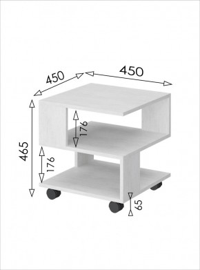 Стол журнальный 450 Вена в Игре - igra.mebel24.online | фото 4