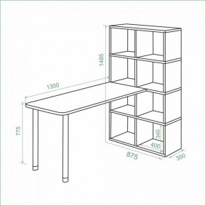 Стол компьютерный Bartolo в Игре - igra.mebel24.online | фото 3