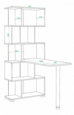 Стол компьютерный Домино СЛ-5СТ в Игре - igra.mebel24.online | фото 2