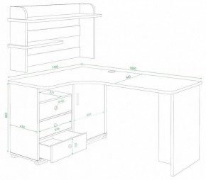 Стол компьютерный Домино СР-165 в Игре - igra.mebel24.online | фото 2