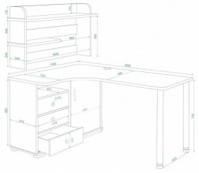 Стол компьютерный Домино СР-165М в Игре - igra.mebel24.online | фото 2