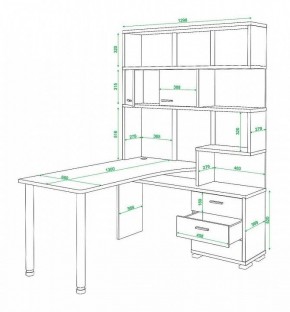 Стол компьютерный Домино СР-420130 в Игре - igra.mebel24.online | фото 5