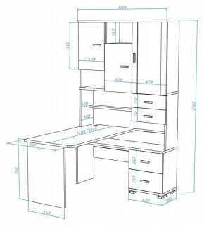 Стол компьютерный Домино СР-620/140 в Игре - igra.mebel24.online | фото 2